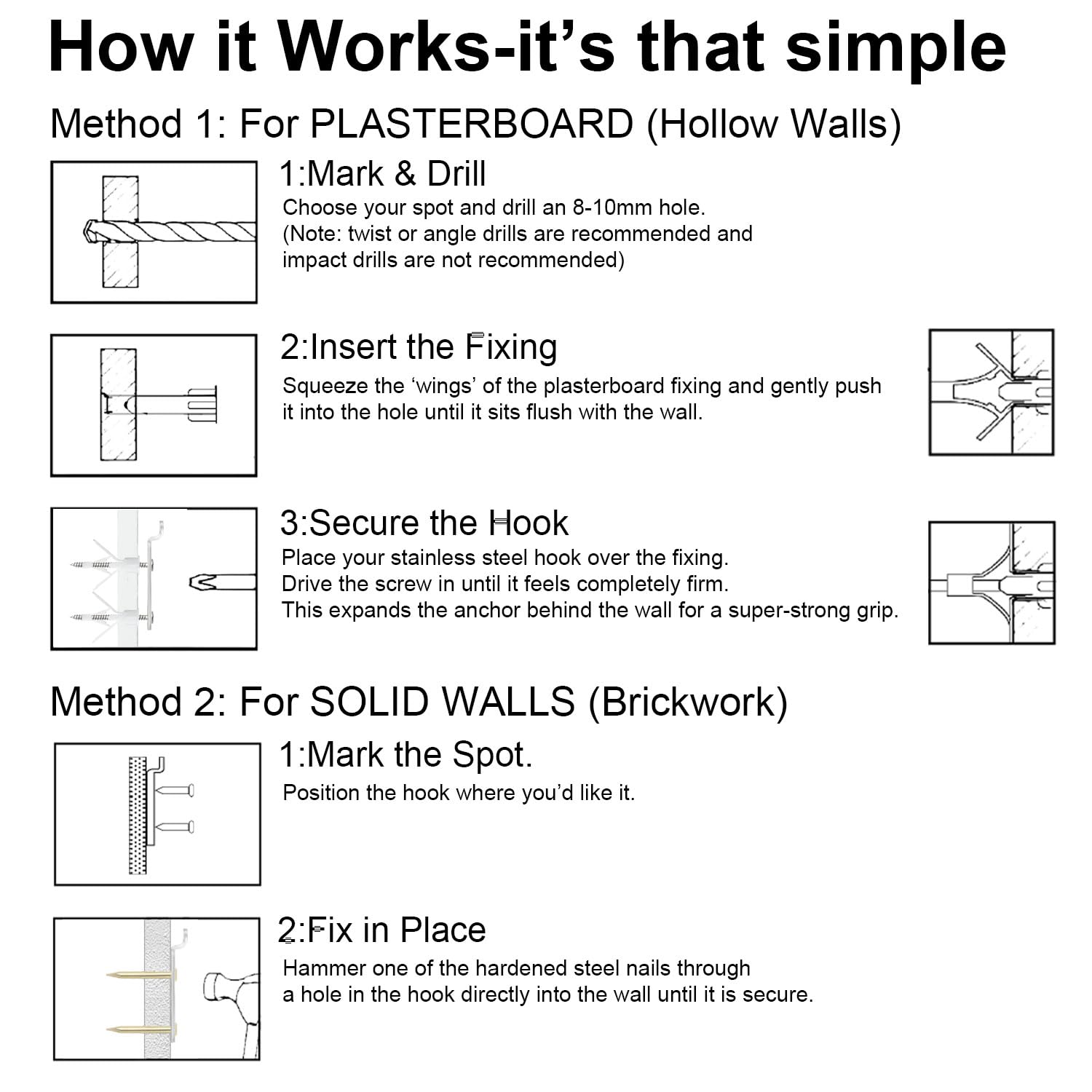 Heavy Duty Picture Hangers image 7