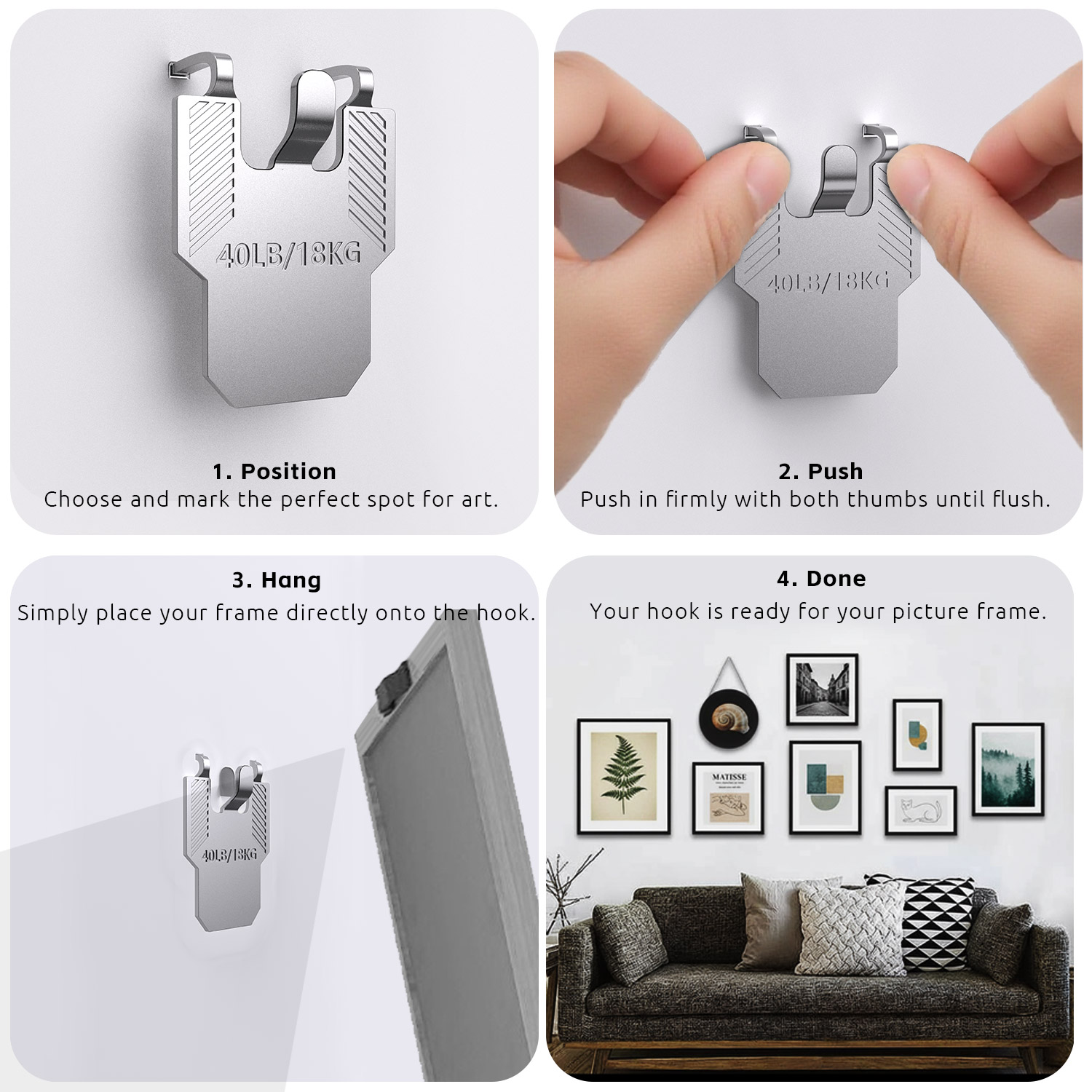 Claw Picture Hangers image 4