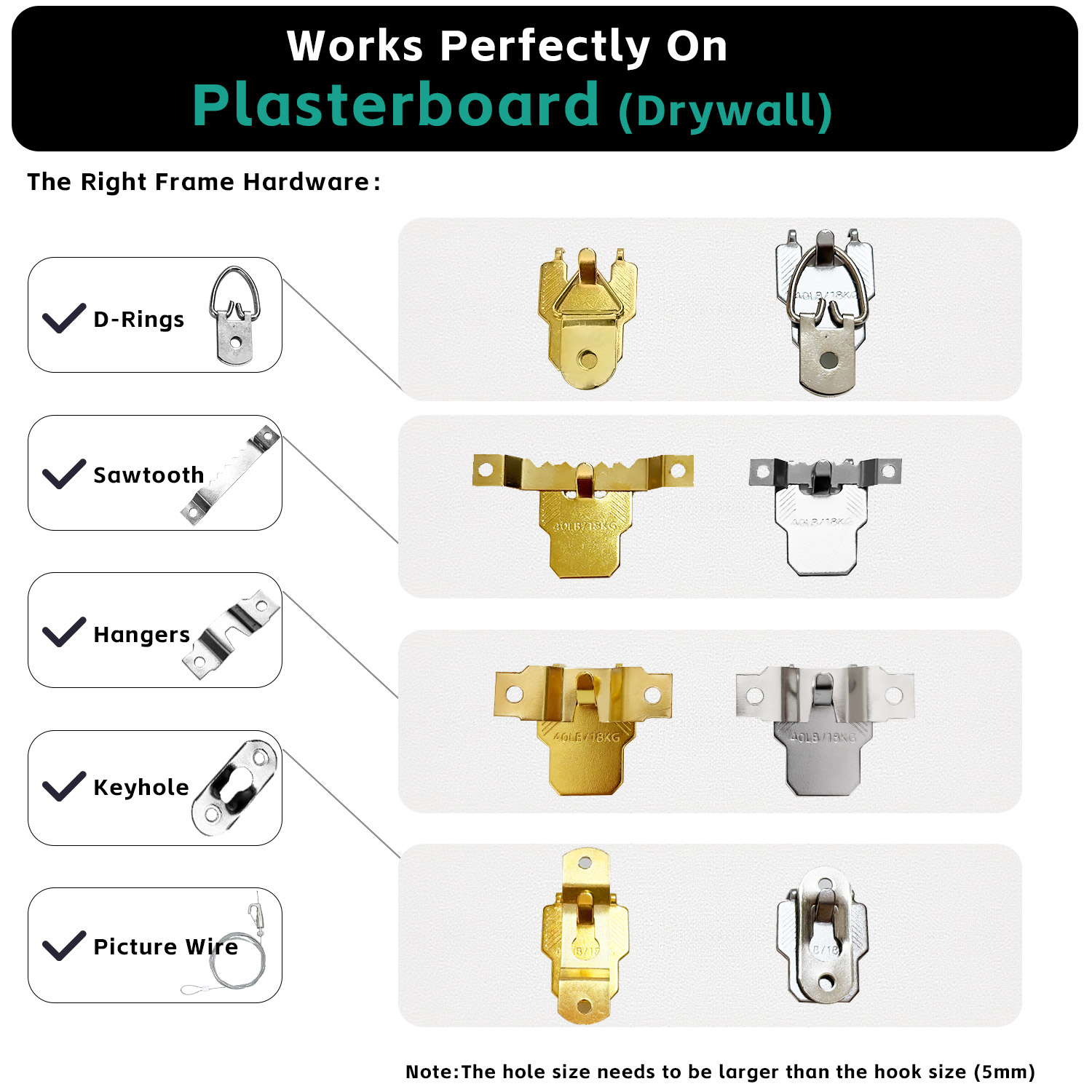 Claw Picture Hangers image 6