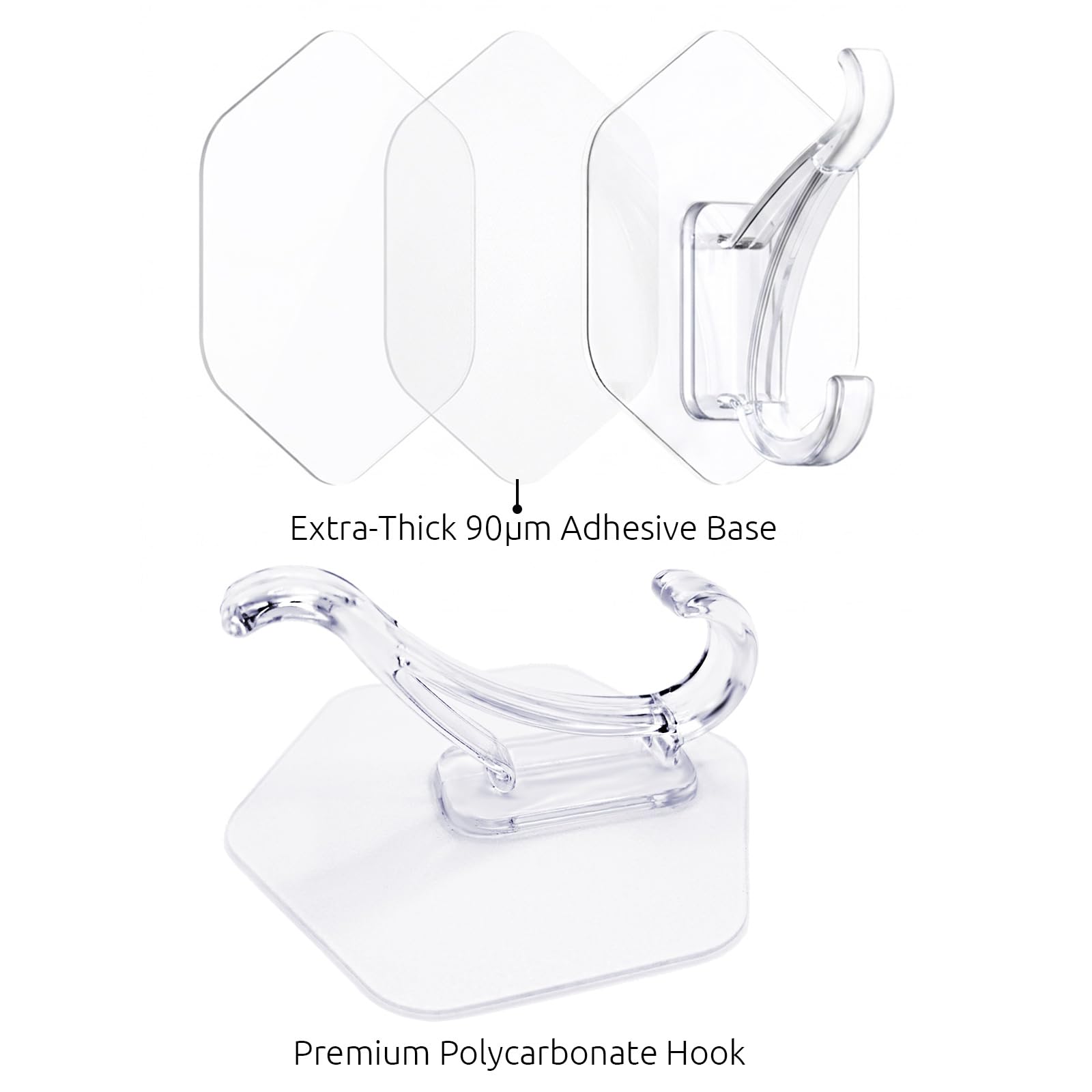 Adhesive Coat Hooks image 8