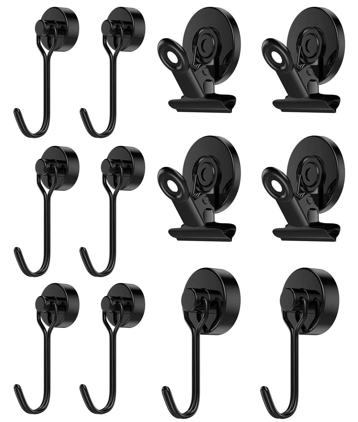 Magnetic Hooks & Clips Set image 7