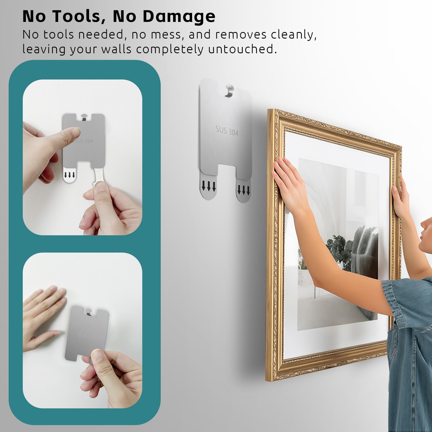 Adhesive Picture Hangers image 3