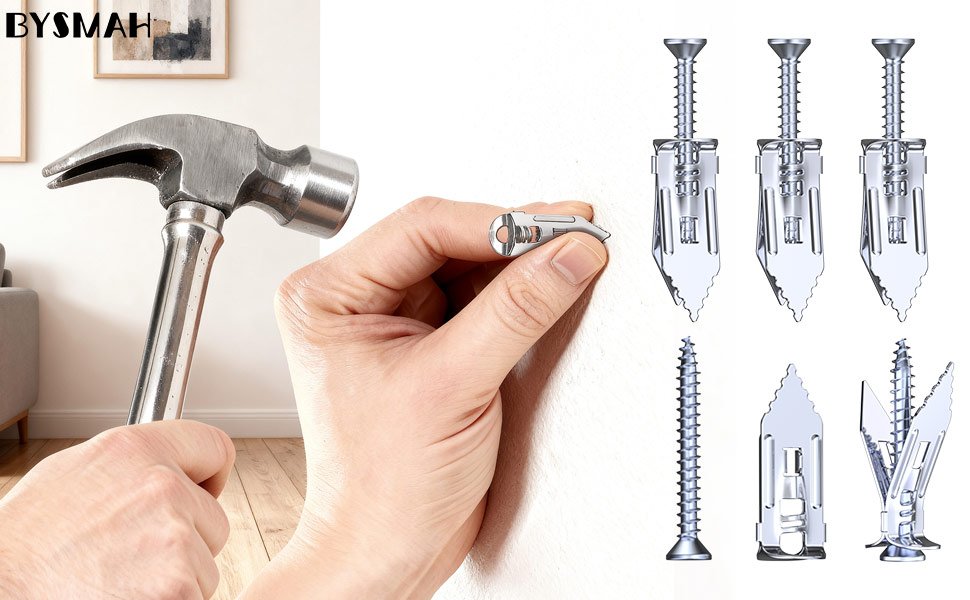 Wall fixings and plasterboard anchors
